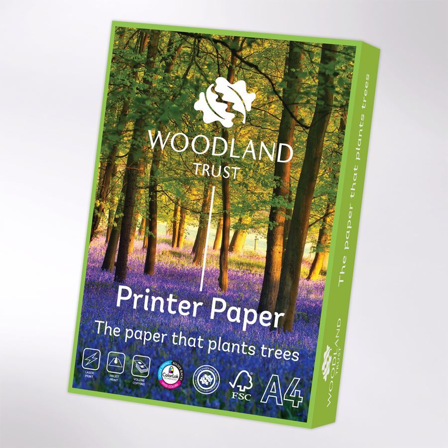 Recycled Eco Friendly Printer Paper Woodland Trust Woodland Trust Shop