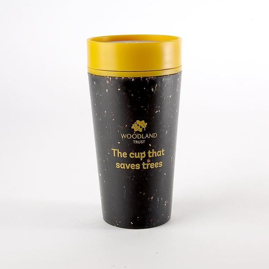 Woodland Trust rCUP black and mustard Woodland Trust rCUP black and mustard
