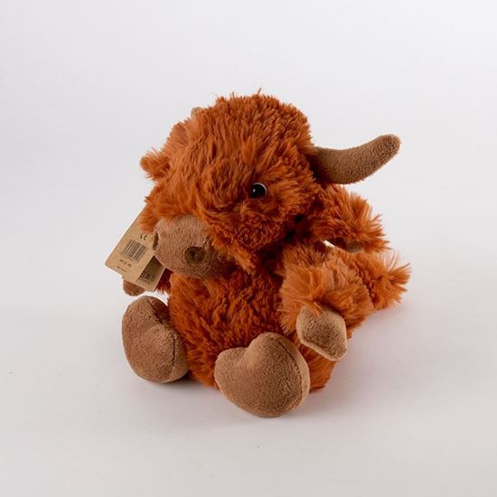 highland cow cuddly toy
