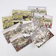 Pack of eight Woodland Trust notecards featuring four beautiful countryside scenes of the four seasons