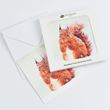 Pack of eight  red squirrel design Christmas cards
