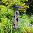 Giant seed bird feeder with 8 ports