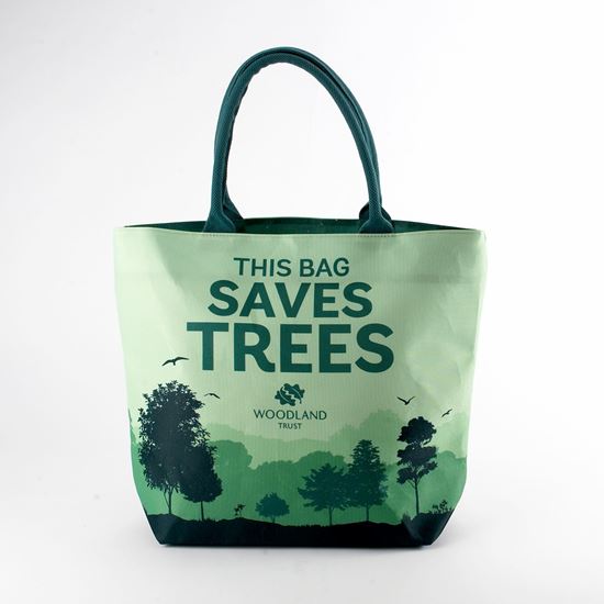 Picture of Woodland Trust save the trees tote bag
