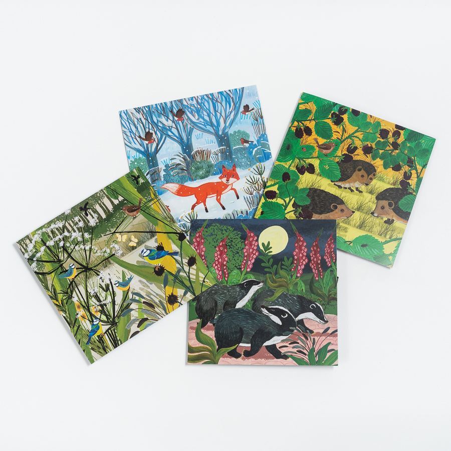 Woodland Trust notecards woodland creatures Woodland Trust Shop