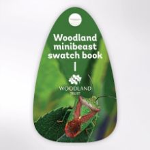 Woodland Trust swatch book - mini beast Woodland Trust swatch book - mini beast