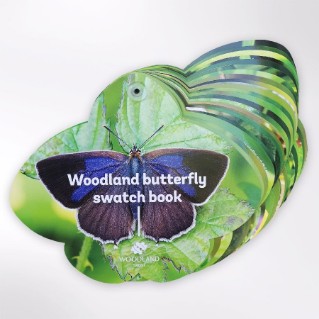 Picture of Woodland Trust butterfly swatch book