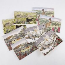 Woodland Trust countryside scenes notecards Pack of eight Woodland Trust notecards featuring four beautiful countryside scenes of the four seasons