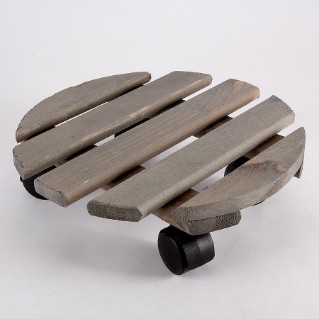 Woodland Trust large round plant trolley