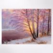 Picture of Sunset landscape Christmas cards