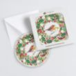 Picture of Mistletoe robin Christmas cards