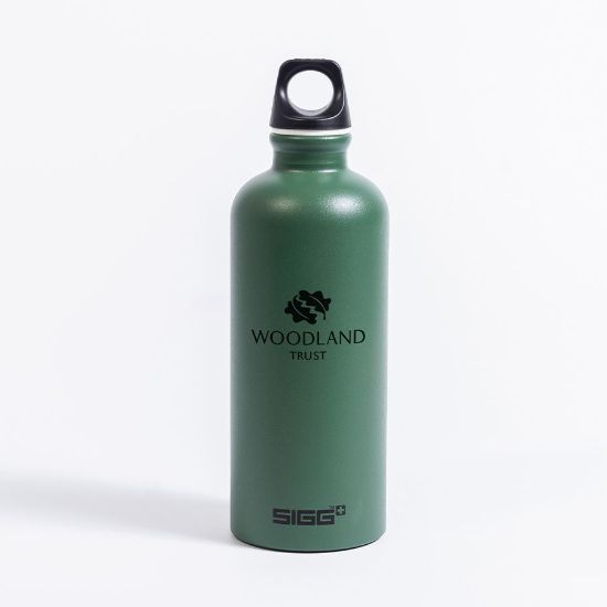 Picture of Woodland Trust SIGG water bottle Traveller leaf green