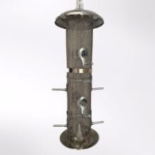 Show details for Woodland Trust stainless steel bird feeder Picture of Woodland Trust stainless steel bird feeder