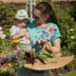 Picture of Woodland Trust wooden flower trug