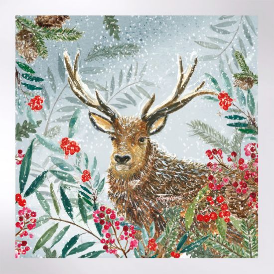 Picture of Festive stag - Christmas cards