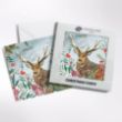 Picture of Festive stag - Christmas cards