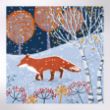 Picture of Fox footsteps - Christmas cards