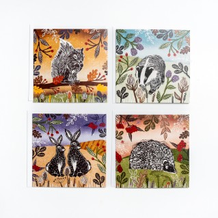 Picture of Woodland Trust notecards - cosy creatures