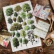 Picture of Woodland Trust tea towel - British trees 