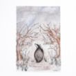 Picture of Woodland Trust tea towel - winter badger