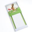 Picture of Magnetic memo pad - hare and poppies