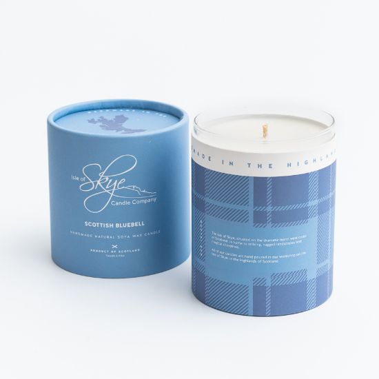 Picture of Scottish bluebell gift box candle