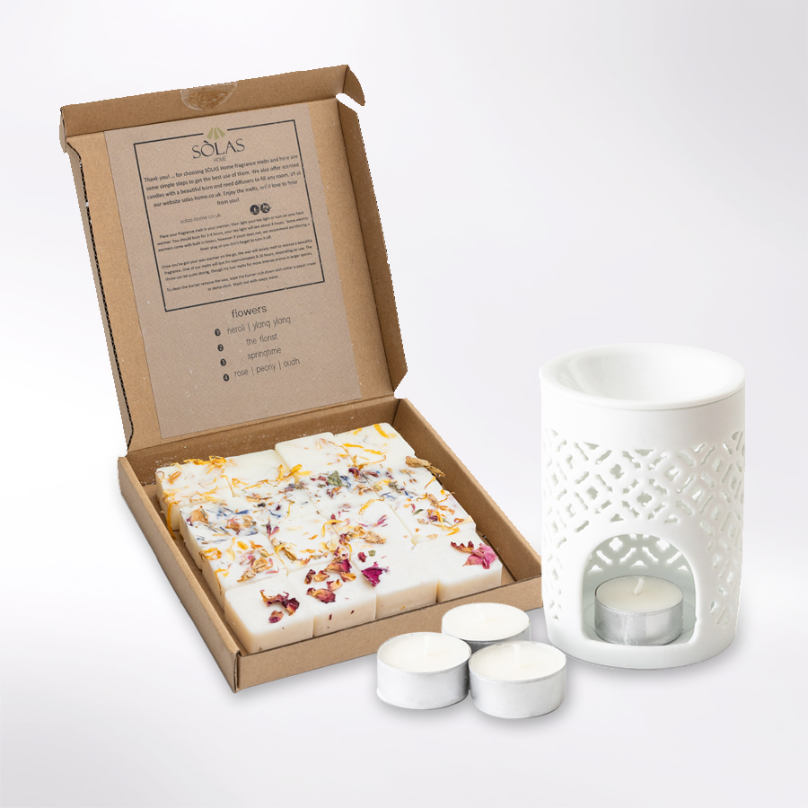 Mystery Wax Melt Sample Box – 10 Small Snap Bars, Handmade Soy Wax, Assorted Scents