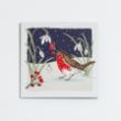 Picture of Robin with snowdrops - Christmas cards