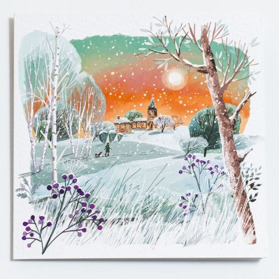 Picture of A Christmas stroll - Christmas cards