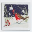 Picture of Robin with snowdrops - Christmas cards