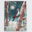 Picture of Winter woodpecker - Christmas cards