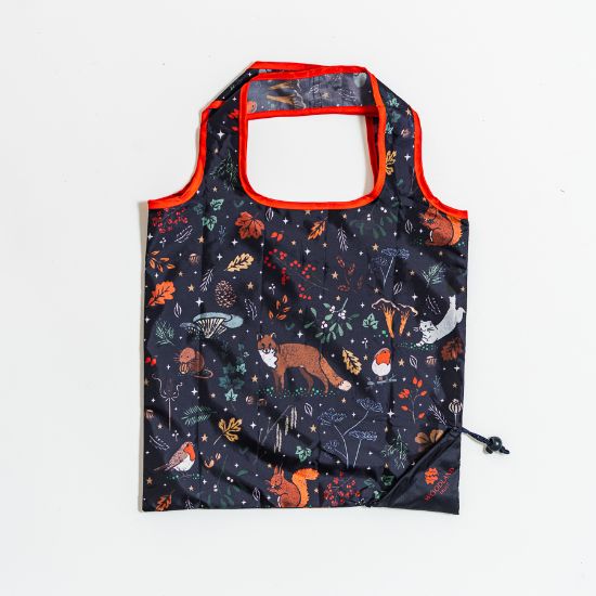 Picture of Woodland Trust winter wildlife folding bag