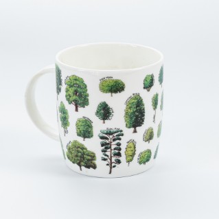 Picture of British trees mug