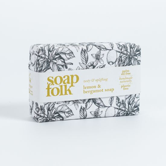 Picture of Soap Folk lemon and bergamot soap