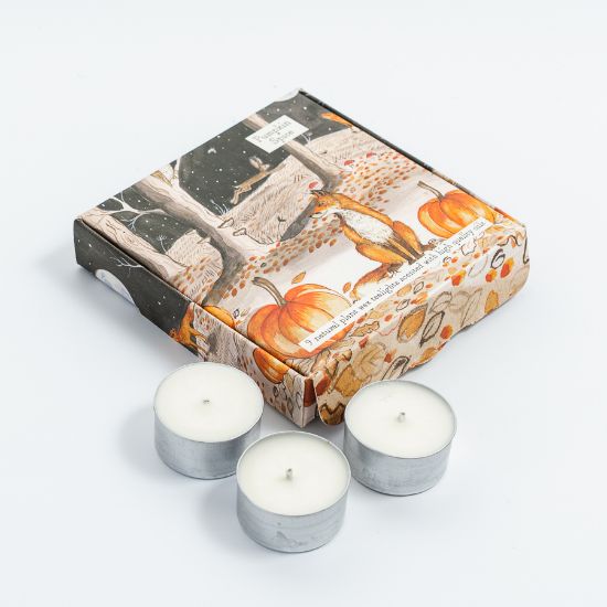 Picture of Pumpkin spice tea lights
