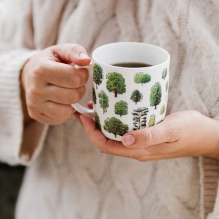 Picture of British trees mug