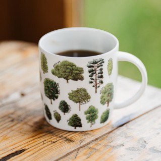 Picture of British trees mug