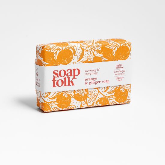 Picture of Soap Folk orange and ginger soap