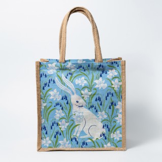 Picture of Hare in bluebells juco bag