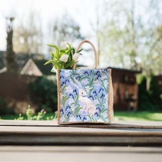 Picture of Hare in bluebells juco bag