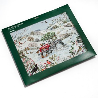 Picture of Festive farm 3D advent calendar