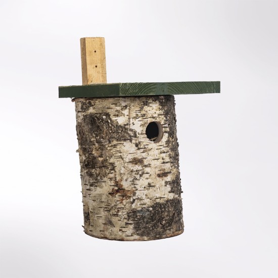 Picture of Birch log nest box