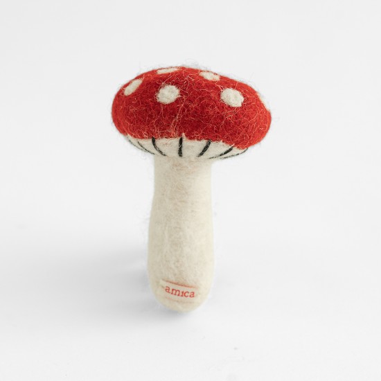 Picture of Toadstool felt decoration