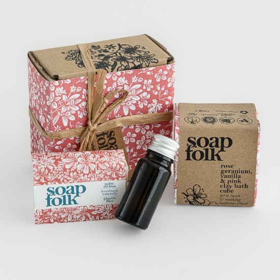 Picture of Soap Folk nourishing body care gift set